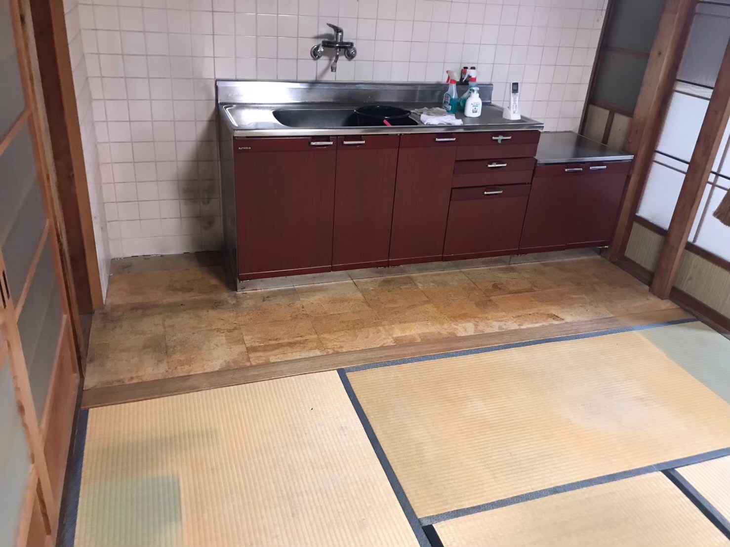 上京区Ｋ邸キッチン現状