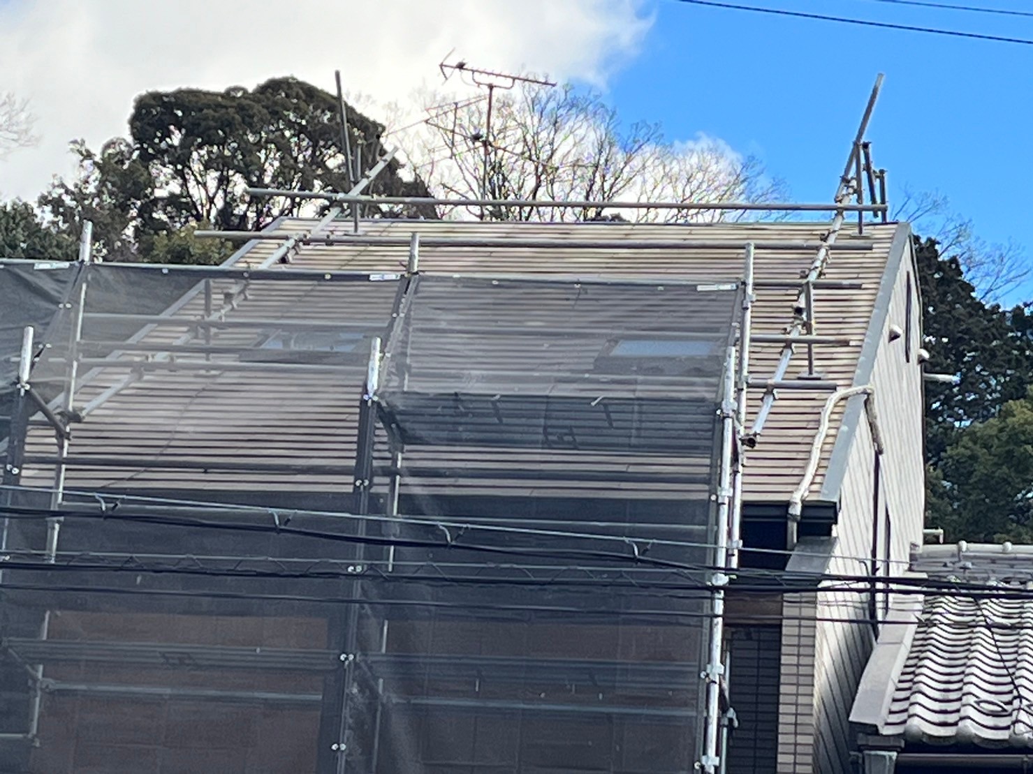 左京区F邸高圧洗浄