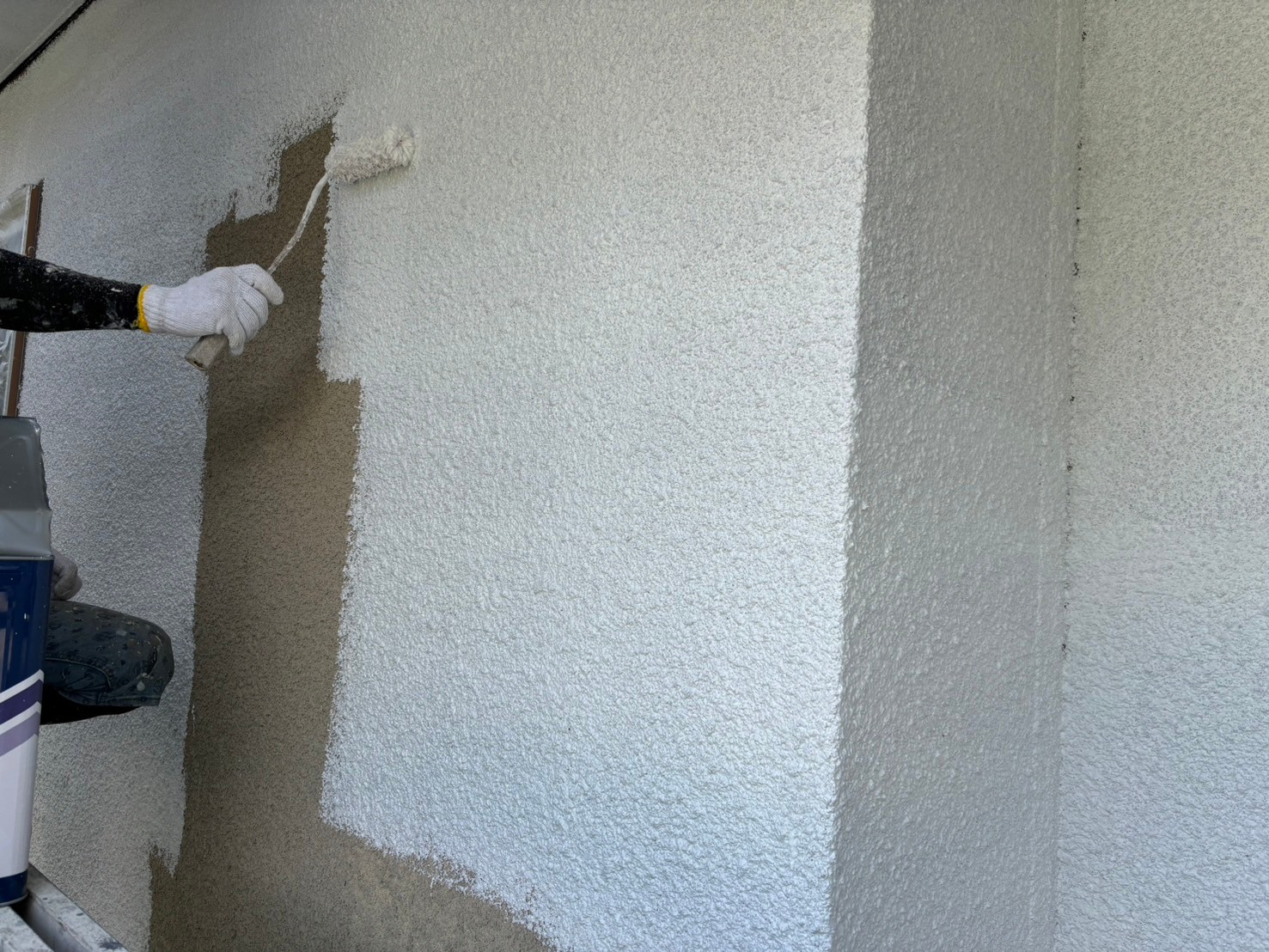 滋賀県大津市O邸下塗り