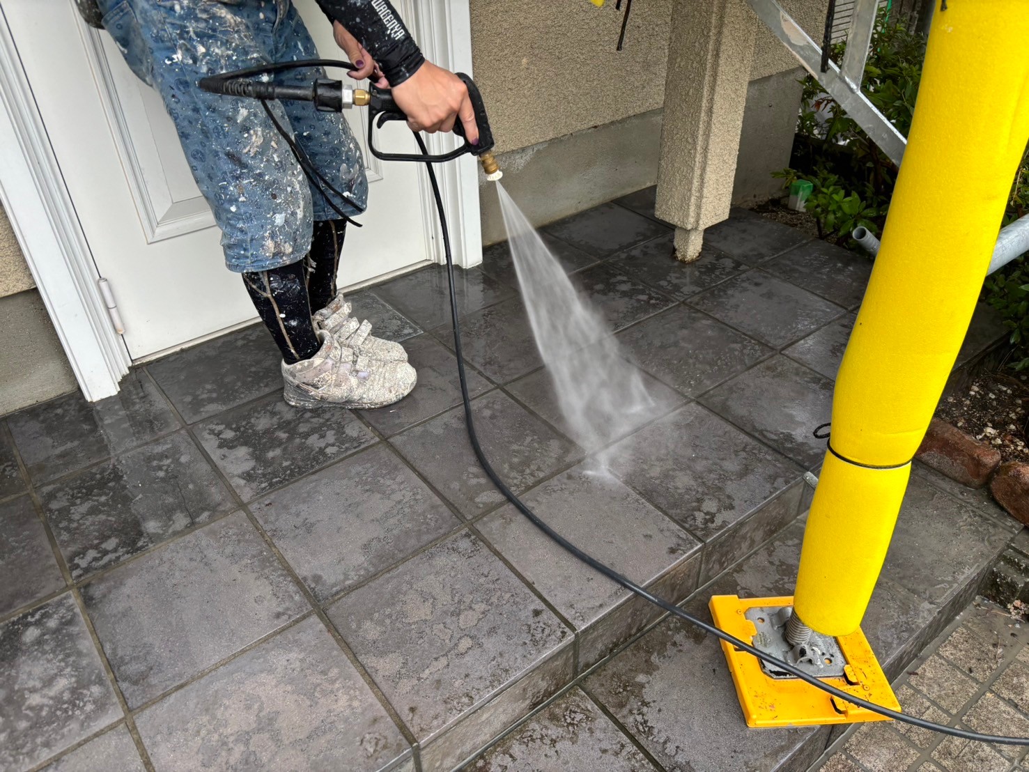 滋賀県大津市O邸高圧洗浄