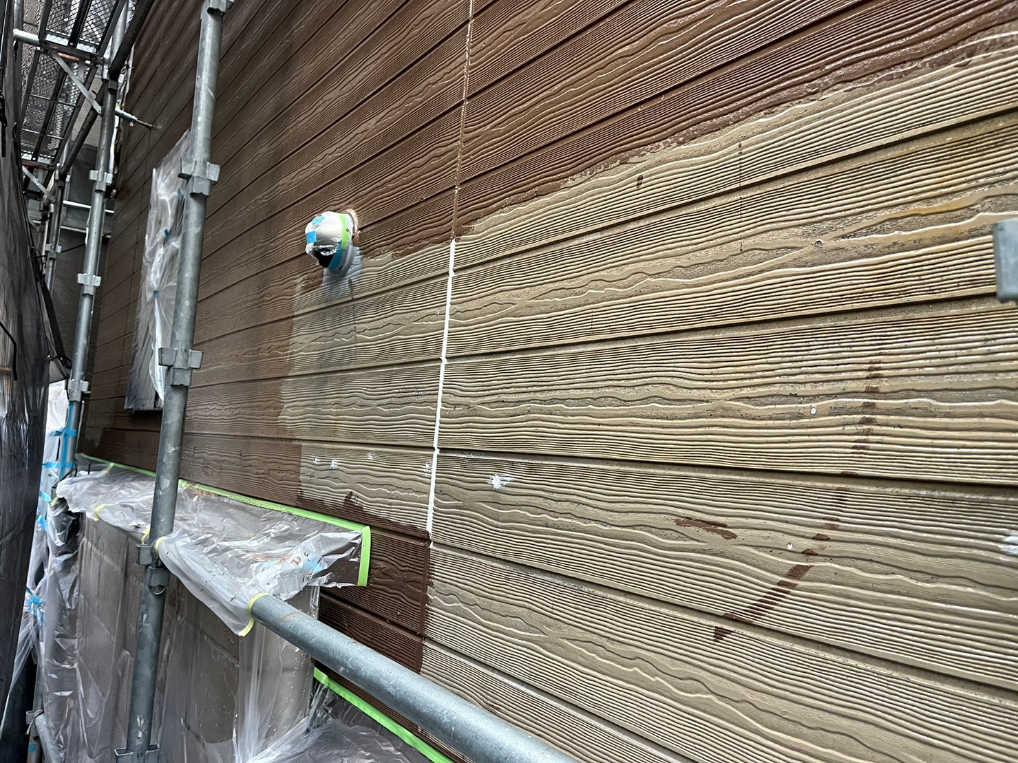 京都市下京区T邸外壁ナノ塗料塗装