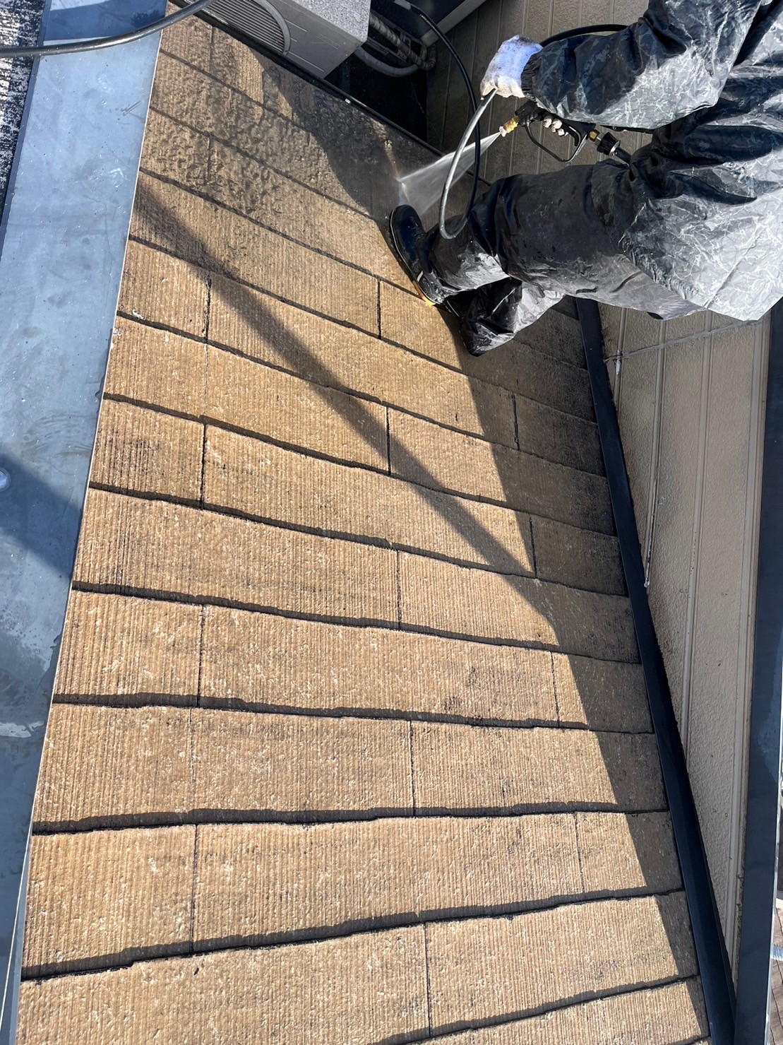 左京区F邸高圧洗浄