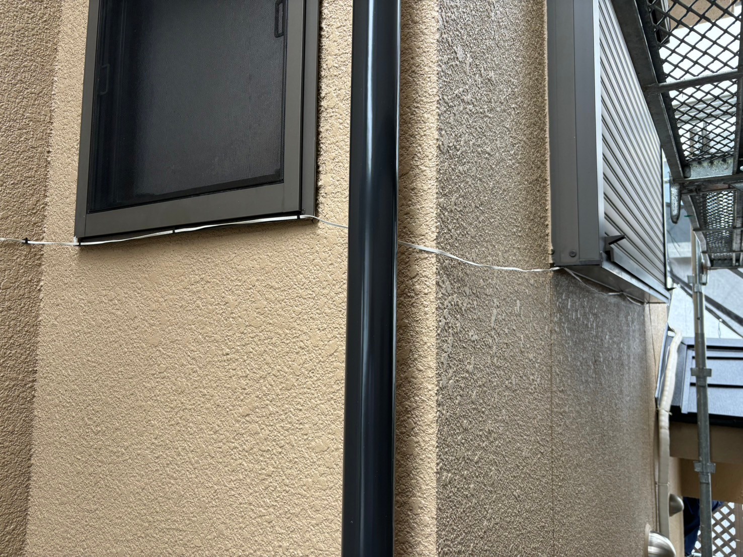 西京区O邸付帯部分塗装