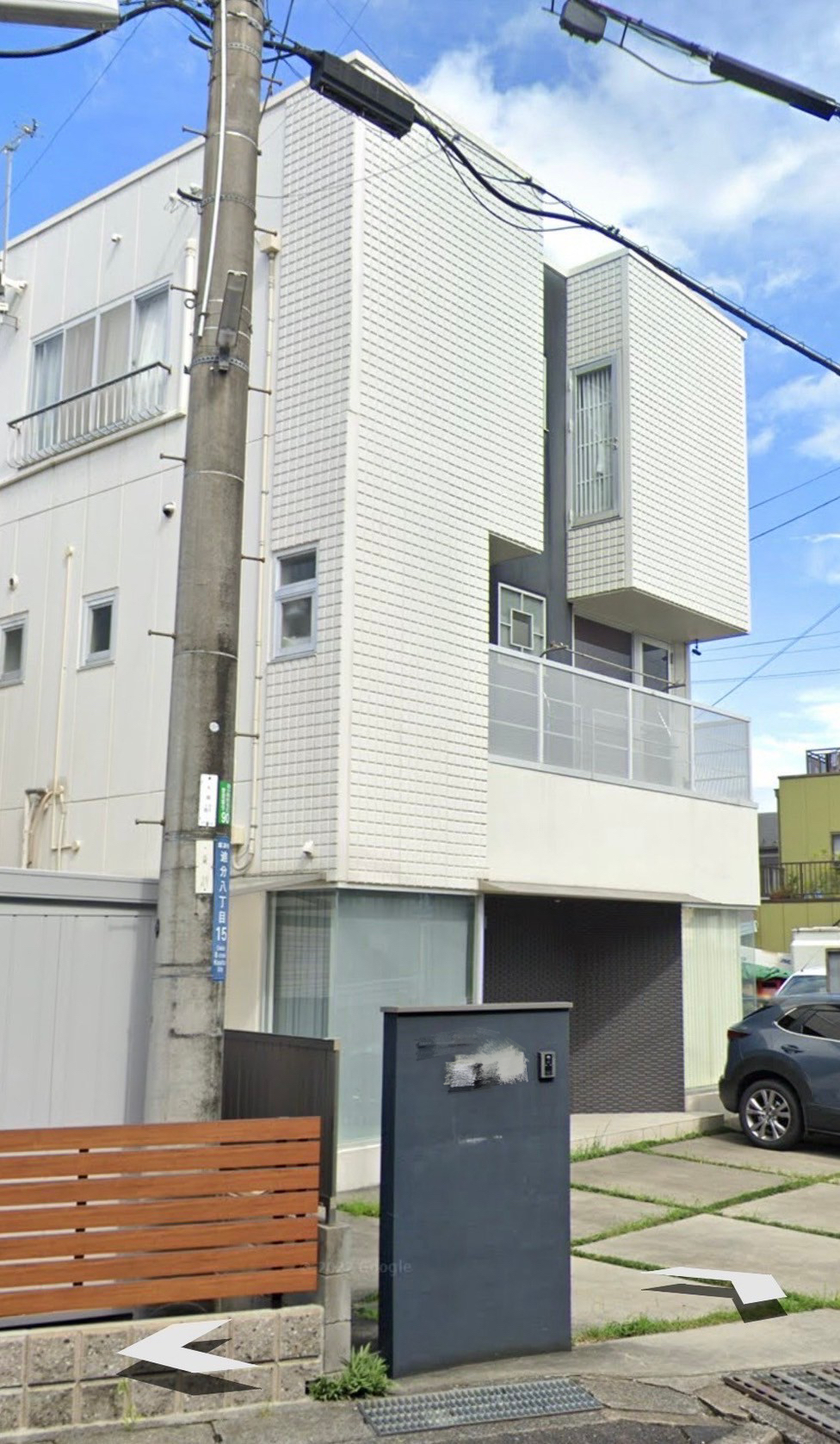 京都正木建装の滋賀県草津市外壁塗装ビフォー写真