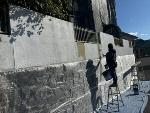 正木建装作業中写真