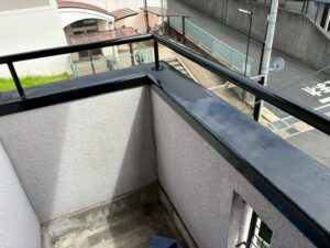 京都市伏見区の手摺り錆止め