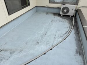 滋賀県大津市にて防水工事の現状写真　１