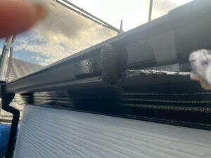 京都市左京区で2液性シリコン塗料で付帯塗装をしました