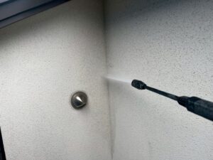 外壁の高圧洗浄写真