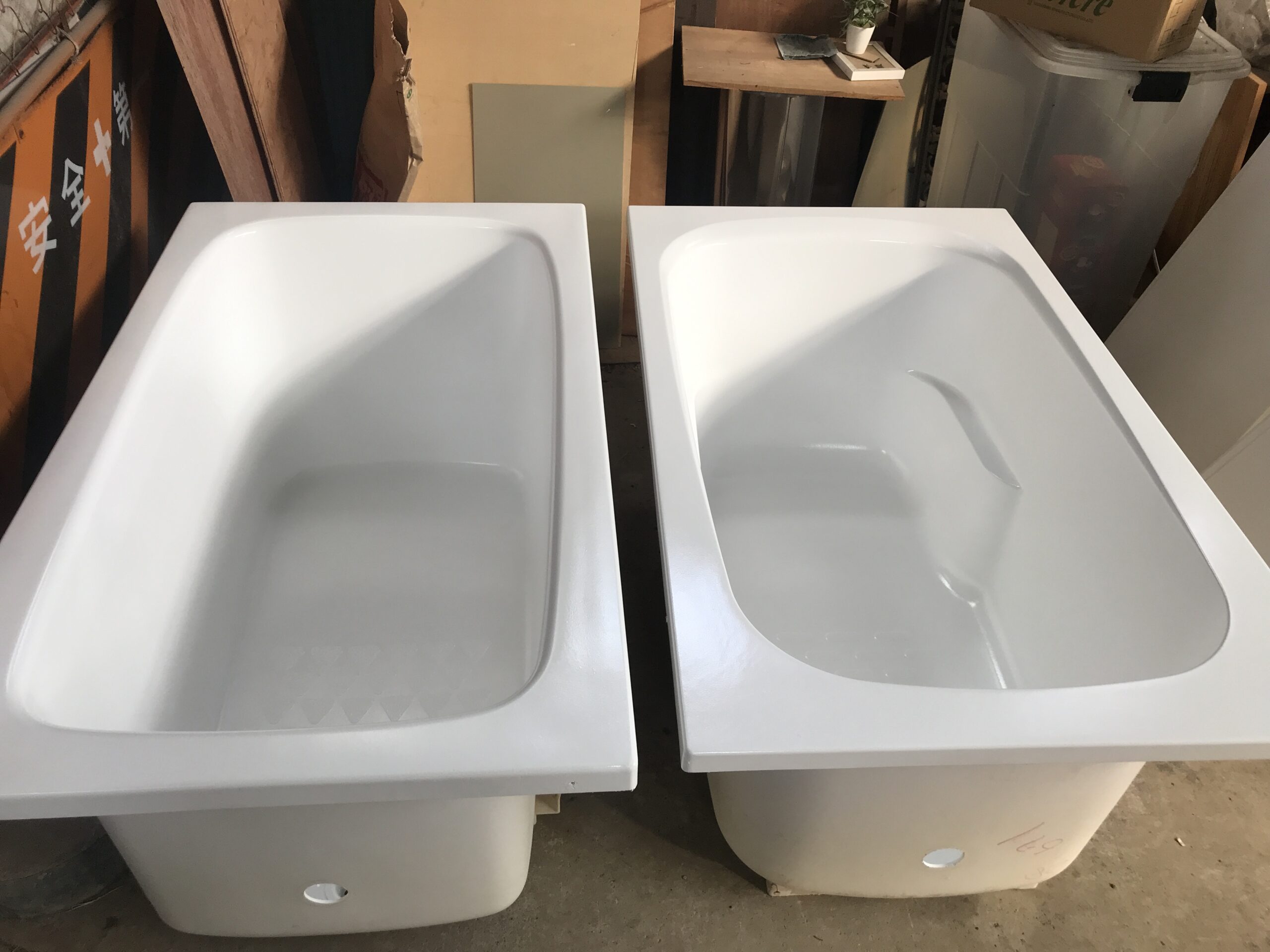 京都で、ユニットバス湯舟の完成写真1