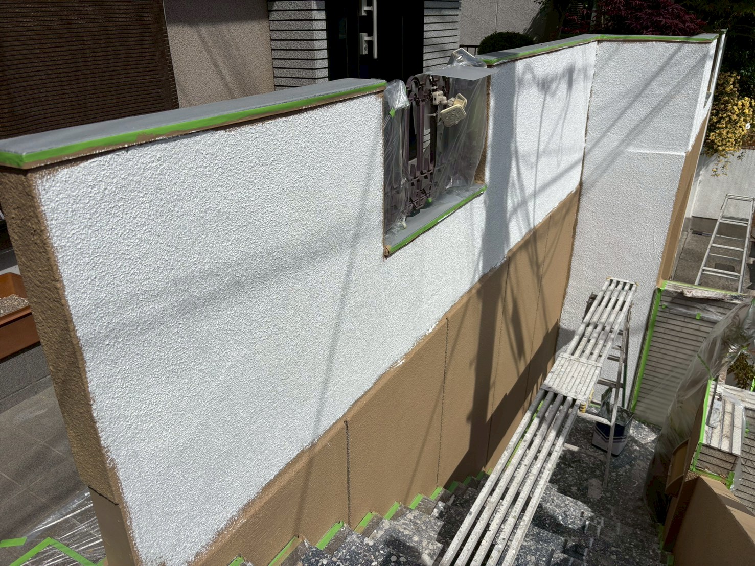 大阪府高槻市 フィラー施工状況2