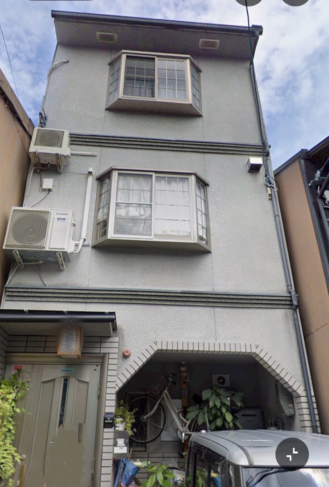 京都市左京区 I邸の現状正面