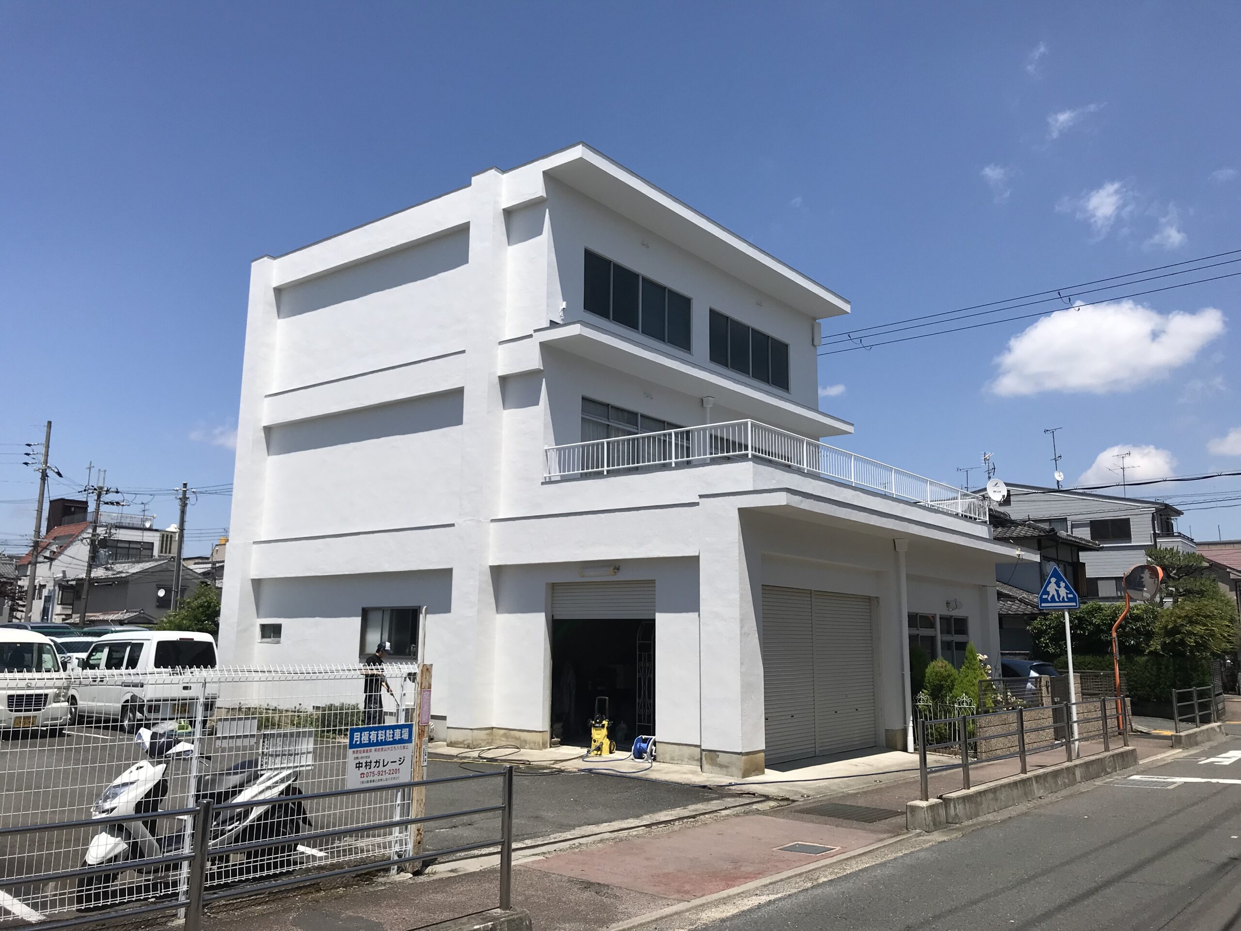 京都府向日町N邸様｜外壁美観検査｜足場撤去【正木建装】