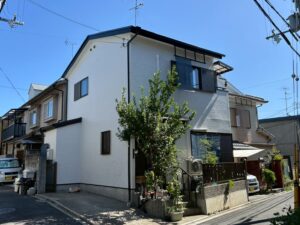 京都市左京区で正木建装が施工した外壁塗装の完成事例